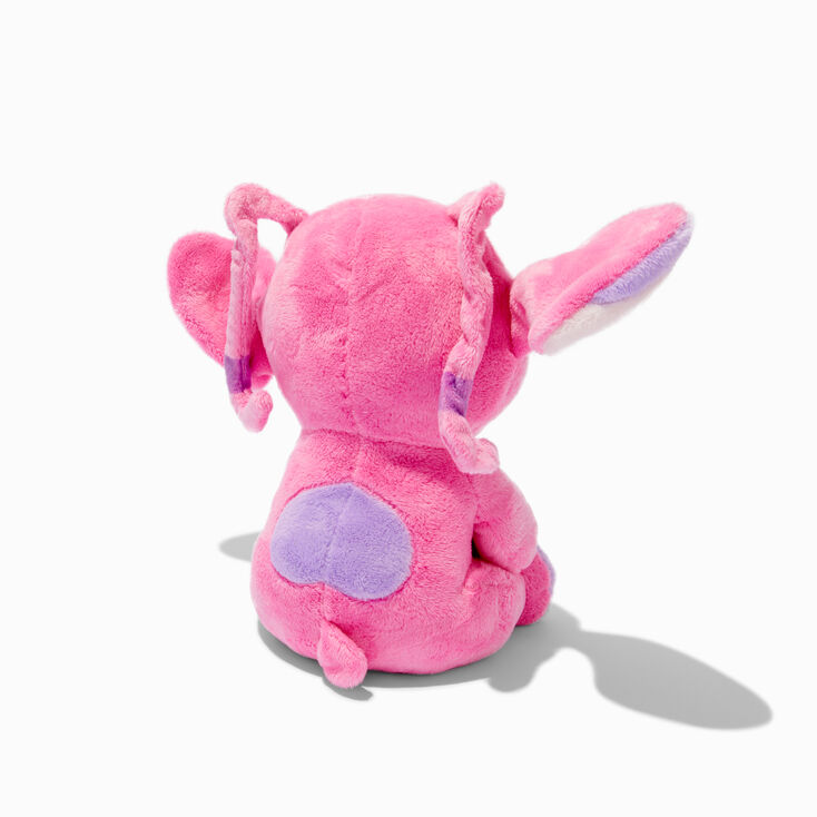 Disney Stitch Claire&#39;s Exclusive 9&quot; Strawberry Angel Soft Toy,