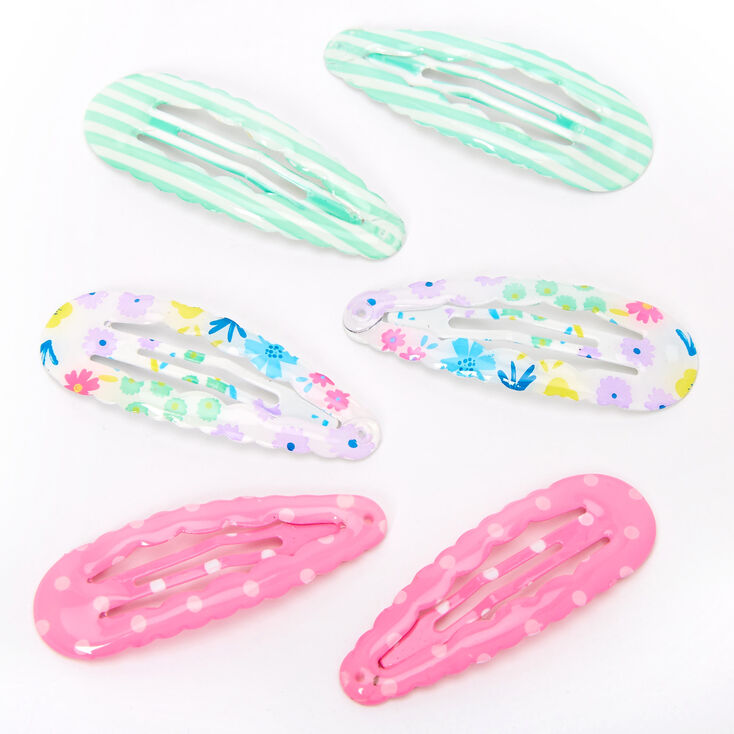Claire's Barrettes clic clac à festons Claire's Club - Lot de 6