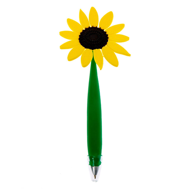Daisy Flower Floppy Pen - Yellow,