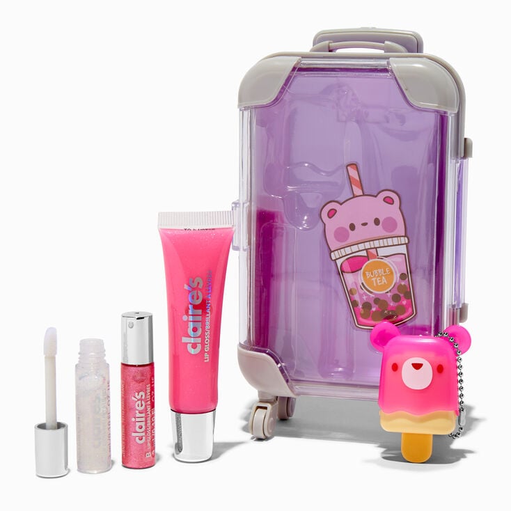 Boba Bear Luggage Lip Gloss Set,