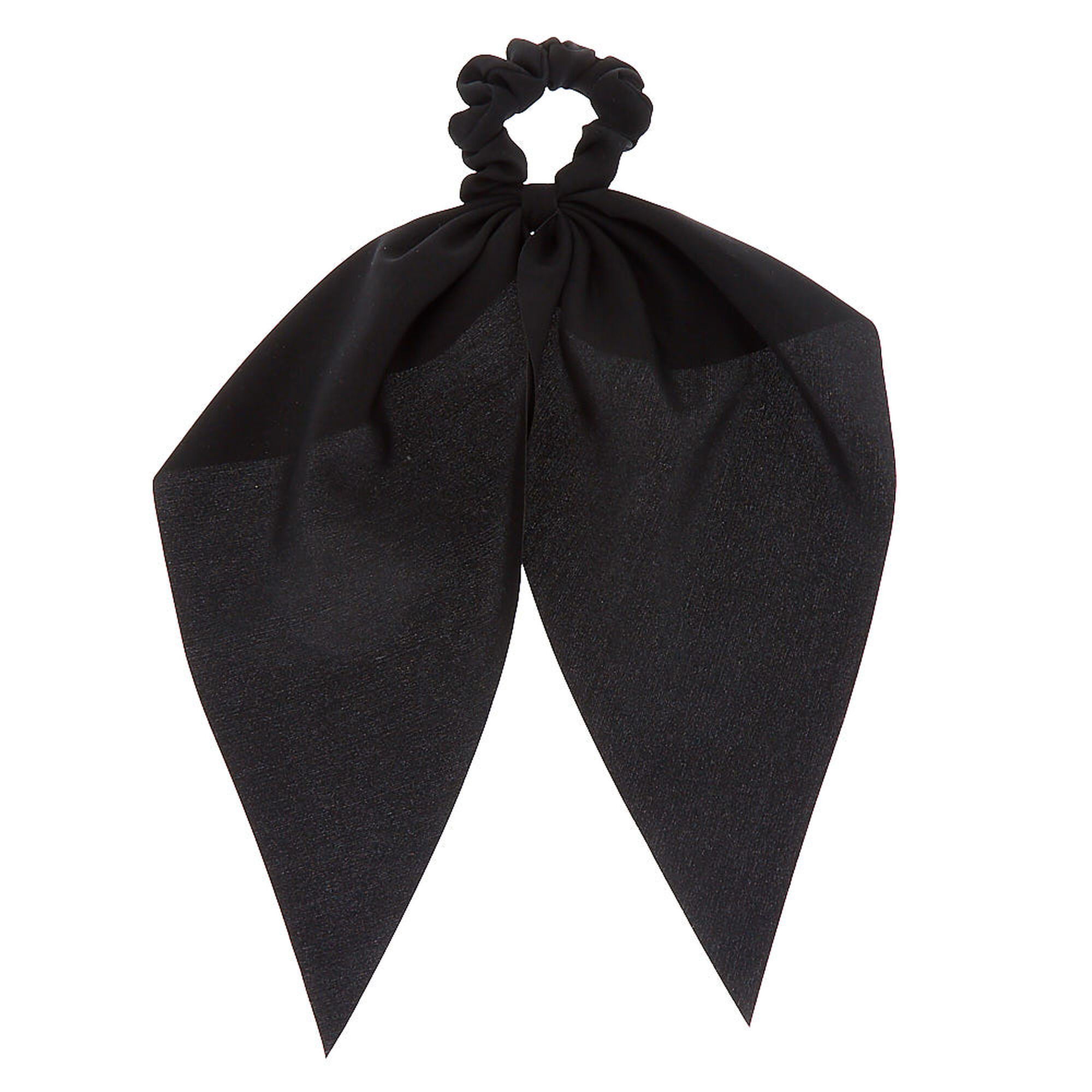 Claire's Petit chouchou foulard - Noir