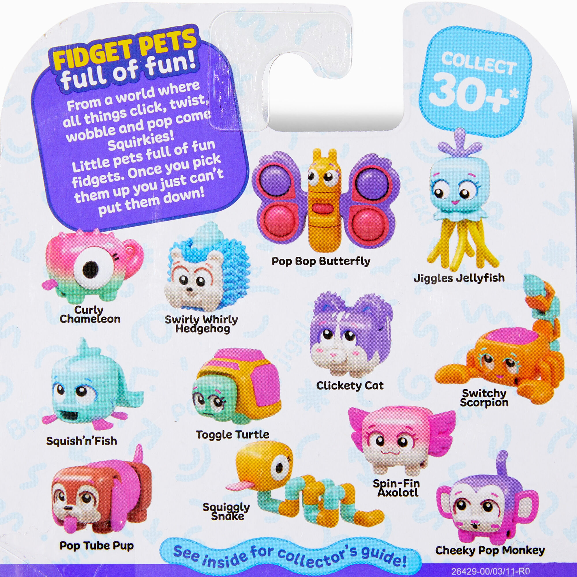 Squirkies™ Series 1 Fidget Pet Fidget Toy Blind Bag - Styles Vary,