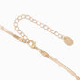 Gold Snake Chain Necklace,