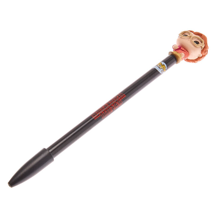 Stylo fantaisie noir Stranger Things,