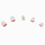 Claire&#39;s Club Ombre Popsicle Square Vegan Press On Faux Nail Set - 10 Pack,
