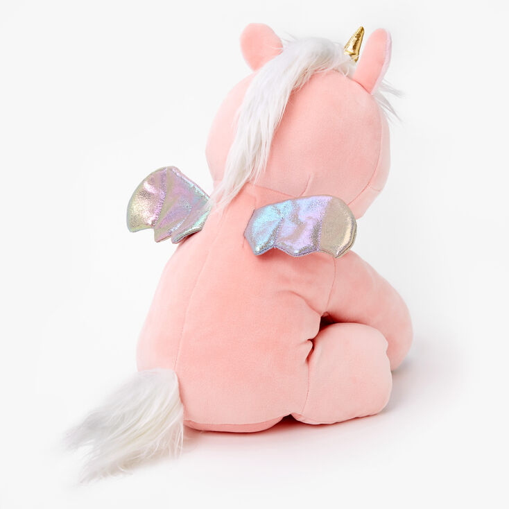 Claire&#39;s Club Large Fancy Flyer Unicorn Plush Toy,