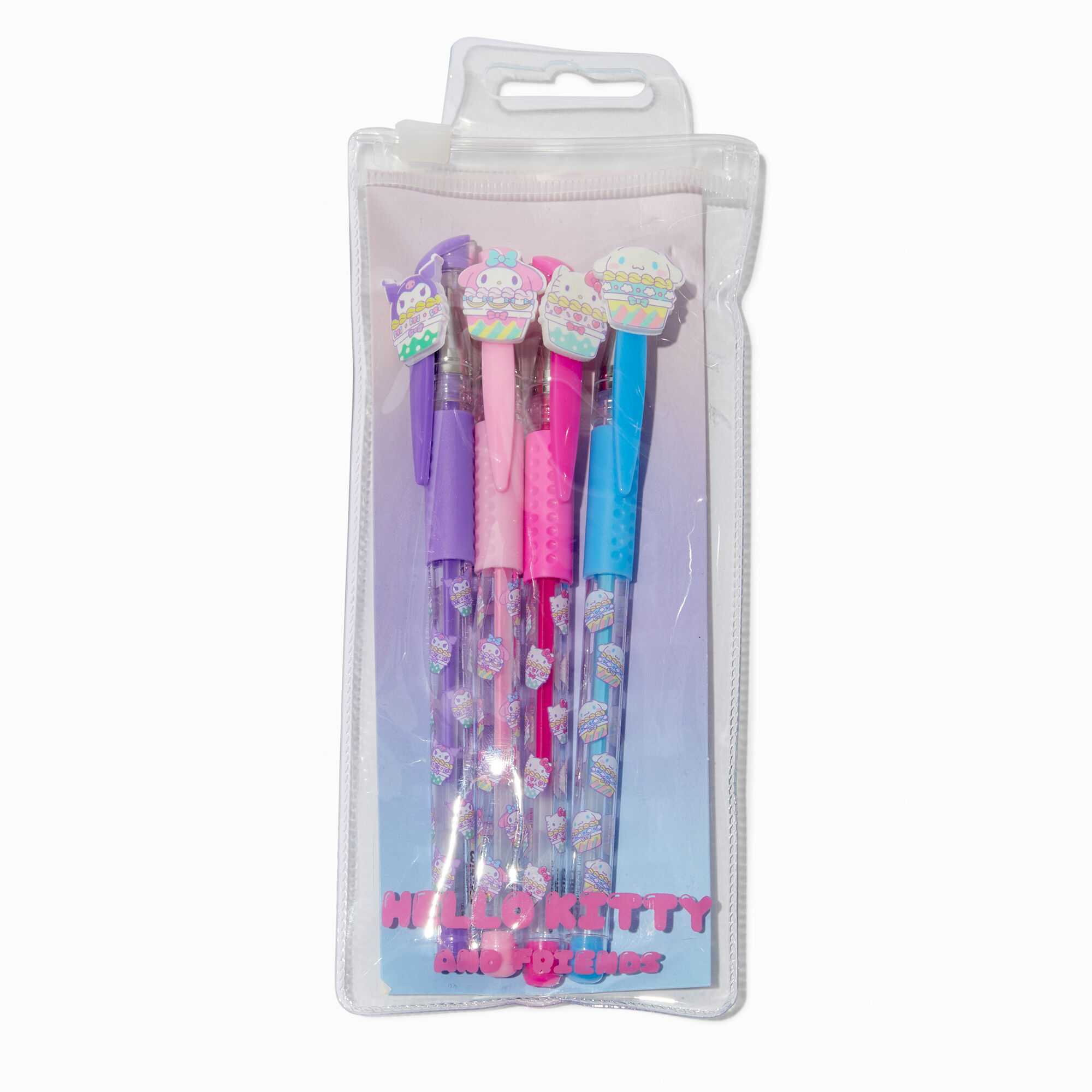 View Claires Hello Kitty And Friends Pen Set 4 Pack information