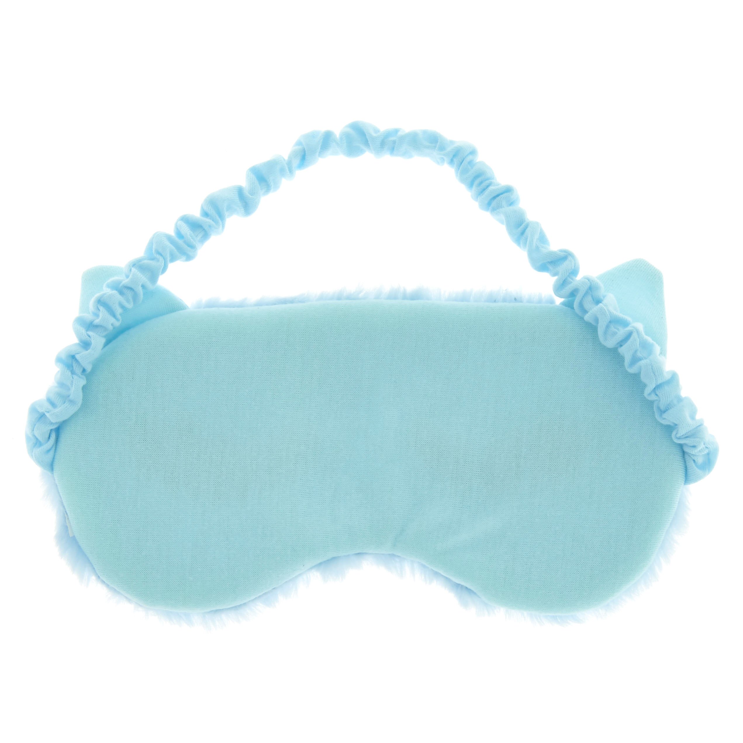 Pastel Blue Cat Ear Sleep Mask,