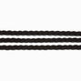 Triple Braided Headwrap - Black,