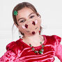 Cotton Christmas Reindeer Face Masks - Child Medium/Large,