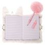 Claire&#39;s Club Claire the Bunny Lock Soft Notebook,