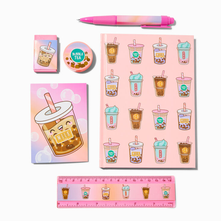 Boba Tea Stationery Set,