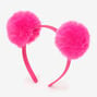 Pom Pom Ears Headband - Pink,