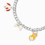 Silver Doggy Charm Bracelet,