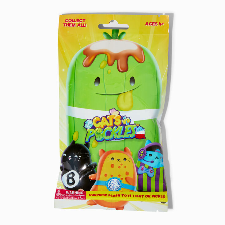Cats vs Pickles&trade; Cats vs. Pickles Surprise Plush Toys Blind Bag - Styles May Vary,