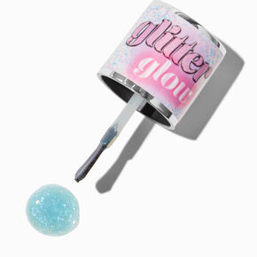 Glitter Glow Vegan Glow in The Dark Nail Polish - Blue,