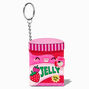 Strawberry Jelly Mini Diary Keychain,