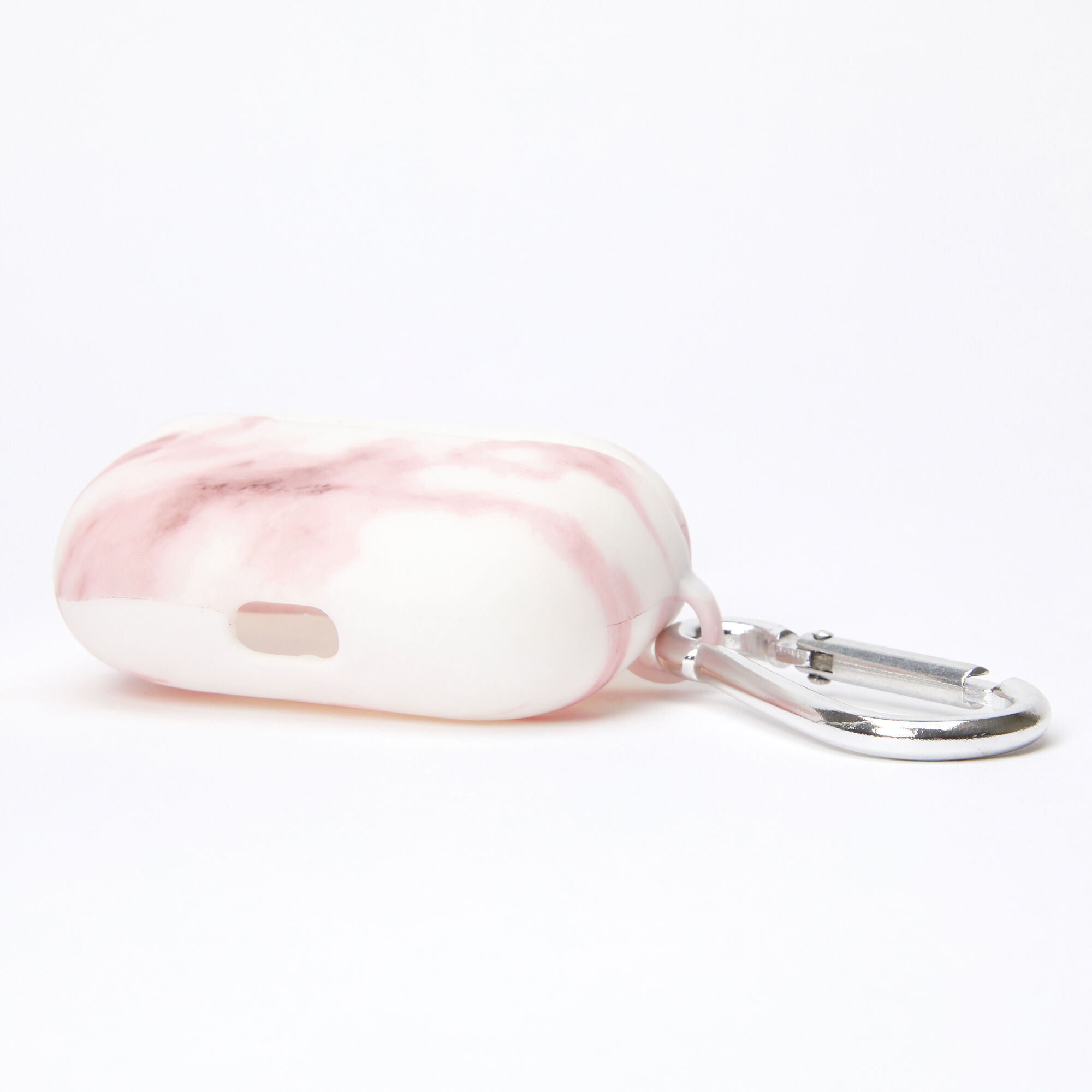 Pink Marble Silicone Earbud Case Cover - Compatible With Apple AirPods pro®,