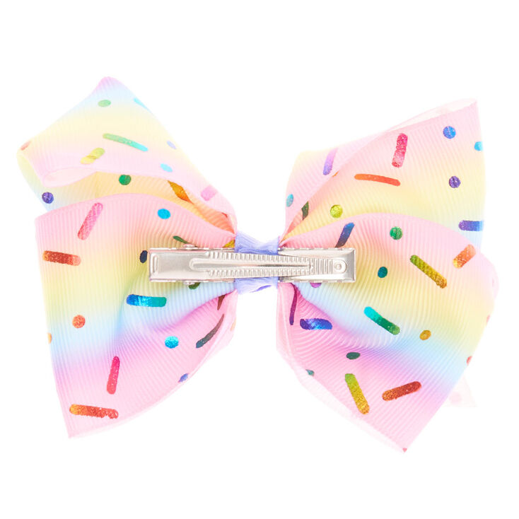 JoJo Siwa&trade; Rainbow Sprinkles Mini Hair Bow,