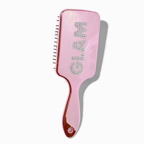 Bright Pink Glam Paddle Hair Brush,