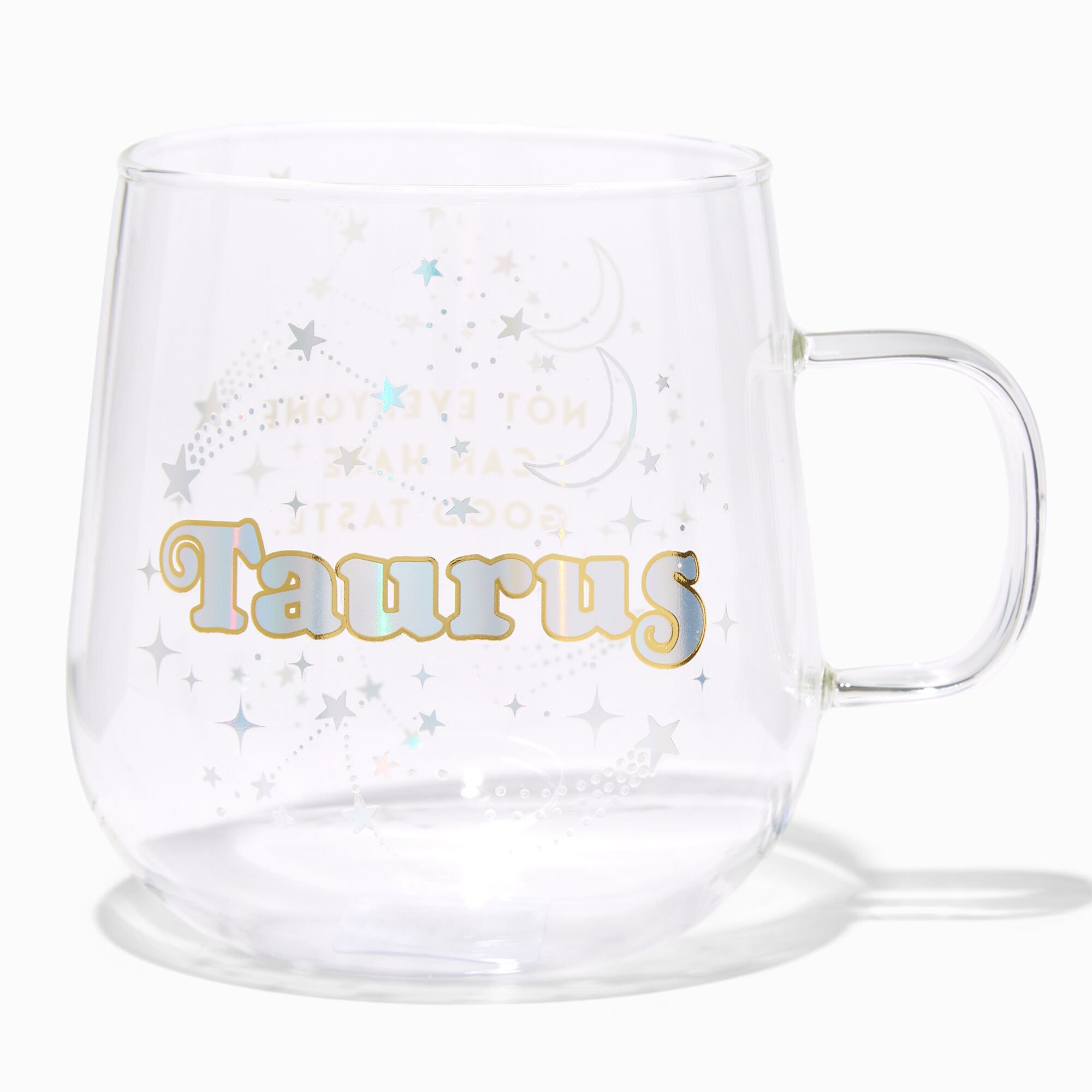 Zodiac Glass Mug - Taurus,