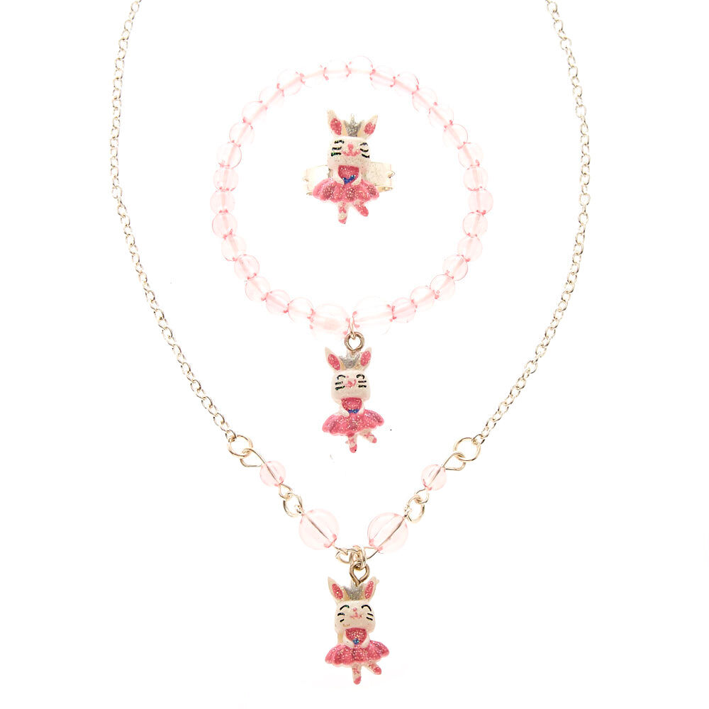 Kids Swan Lake Bunny Jewellery Set,