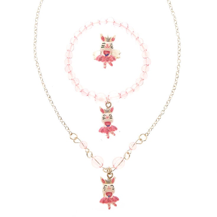Kids Swan Lake Bunny Jewellery Set,