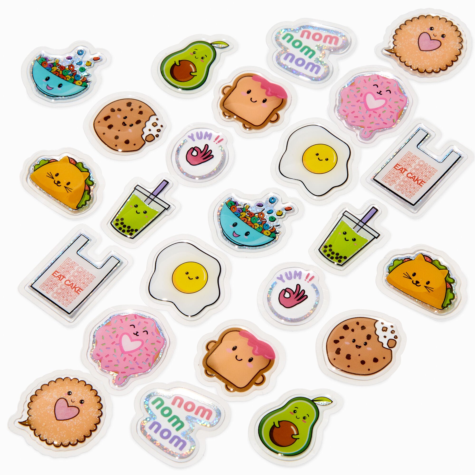 DIY Mini Food Stickers,