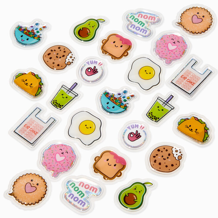 DIY Mini Food Stickers,