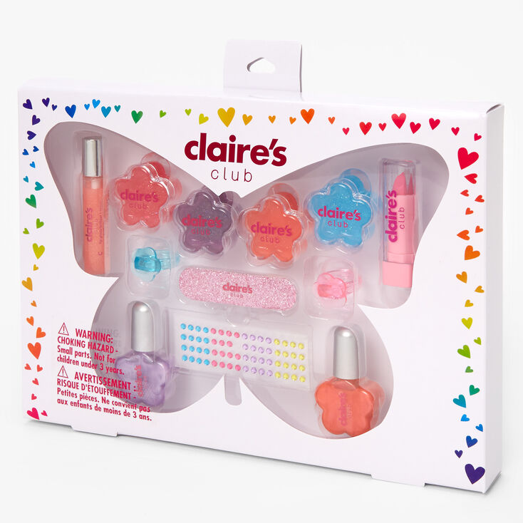 Claire's Club Mini Pink Backpack Makeup Set