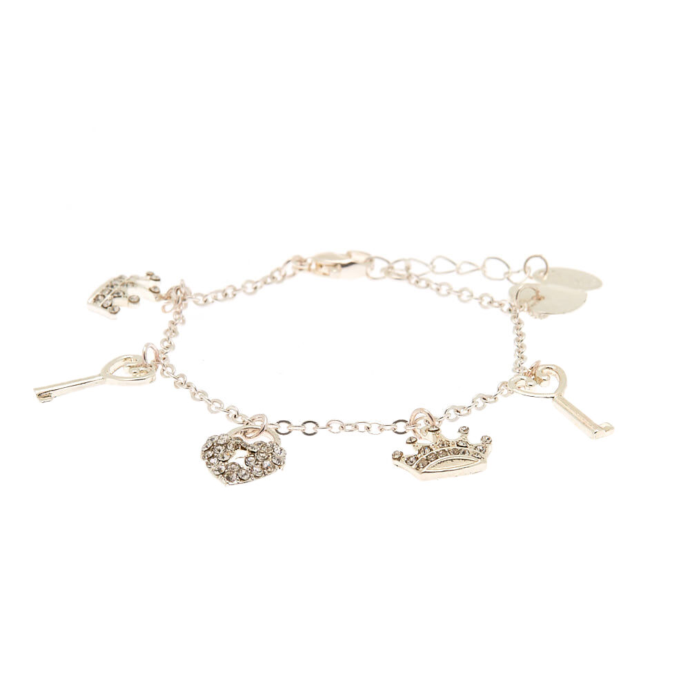 Royal Charm Bracelet Silver