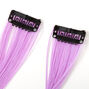 Sky Brown&trade; Ombre Faux Hair Clip In Extensions - Lavender, 2 Pack,