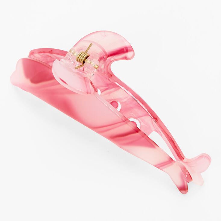 Pink Dolphin Hair Claw,