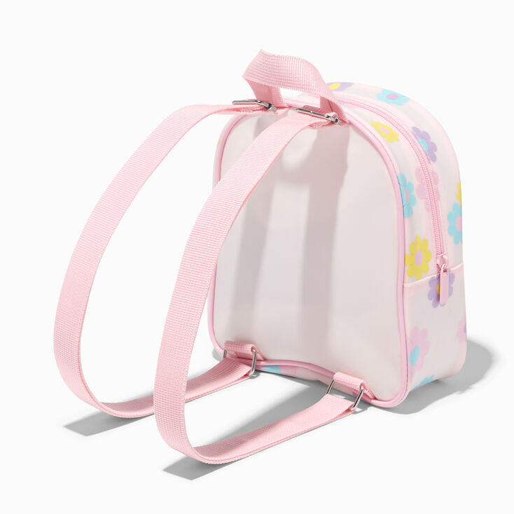 Claire&#39;s Club Multicolored Daisy Backpack,