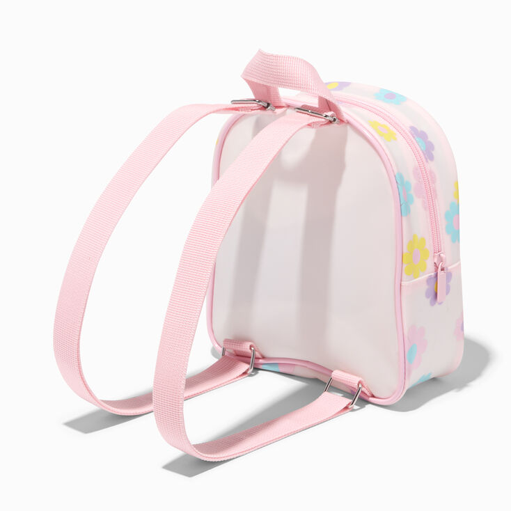 Claire&#39;s Club Multicolored Daisy Mini Backpack,