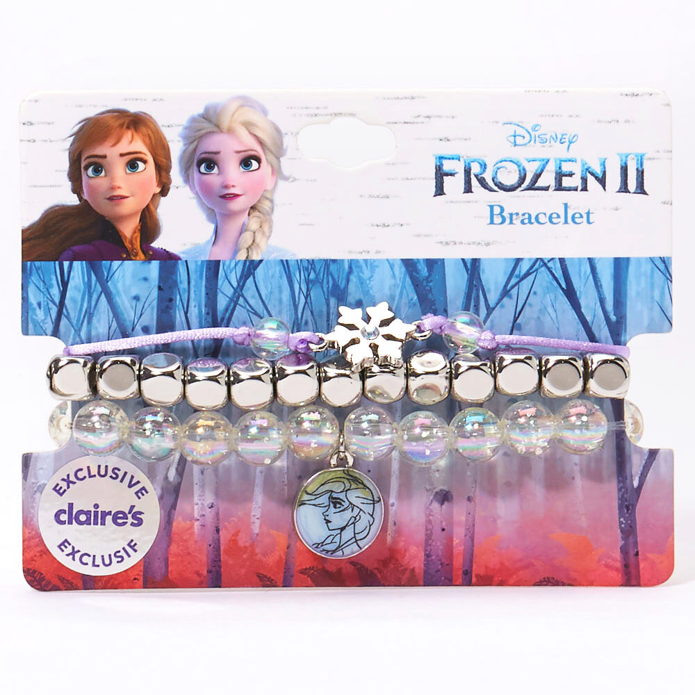Bracelets Elsa La Reine des Neiges 2 ©Disney - Lot de 3,