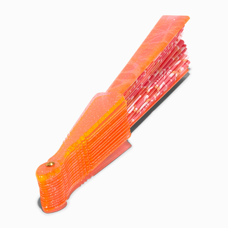 Grapefruit Slices Folding Fan,