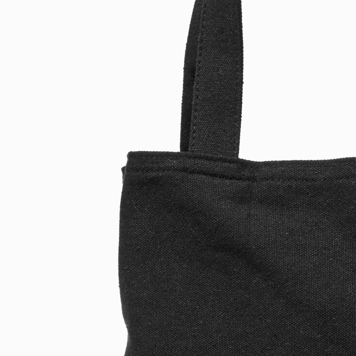 DIY Black Tote Bag,