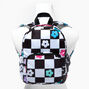 Checkered Daisy Small Backpack,