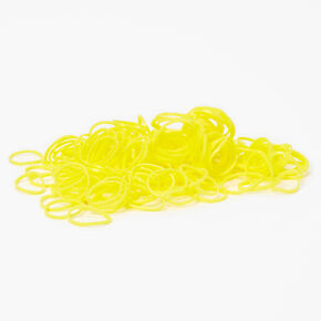 Claire&#39;s Club Butterfly Hair Tie Set - Yellow,