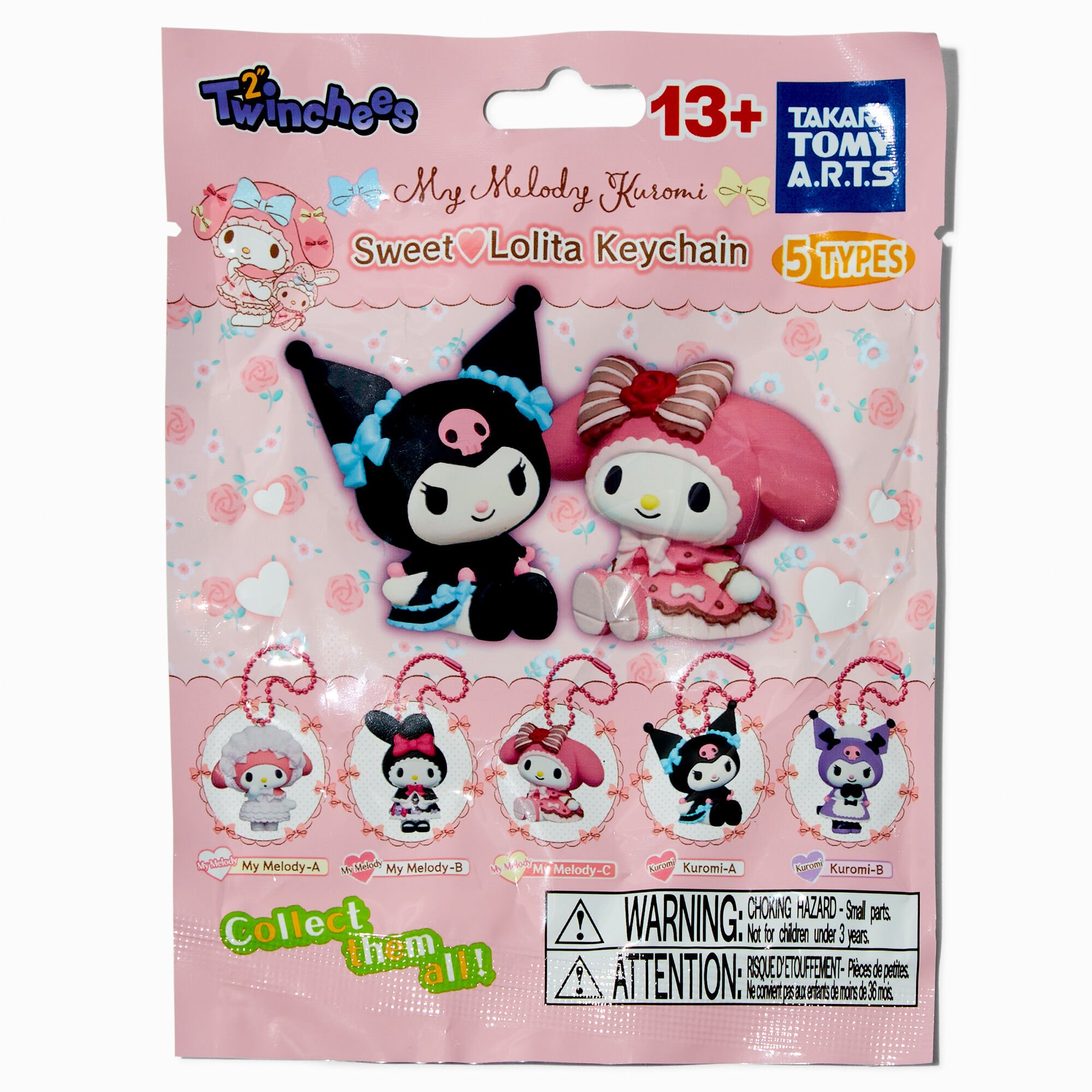 My Melody™ Kuromi™ Sweet Lolita Figurine Blind Bag - Styles Vary,