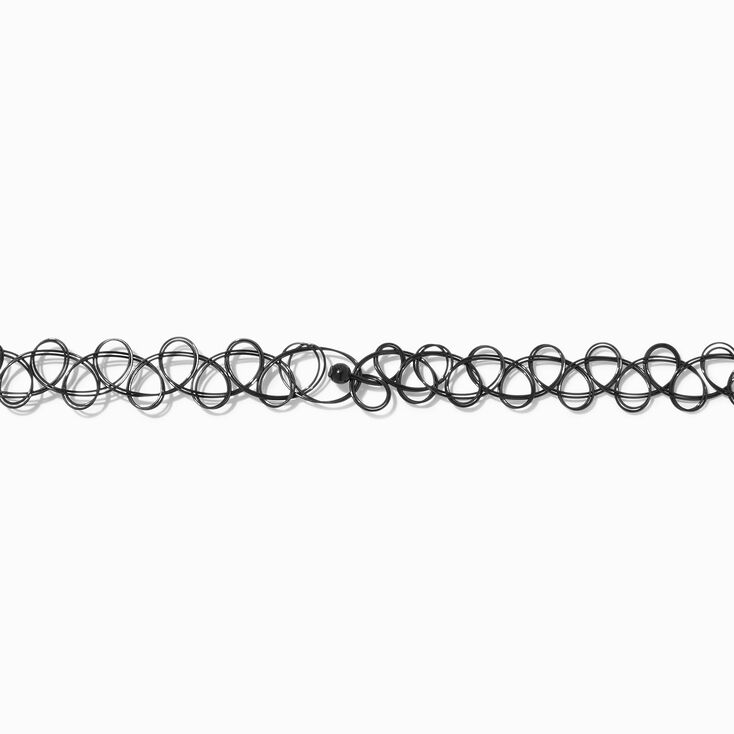 Candy Charm Tattoo Choker Necklace,