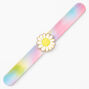 Happy Daisy Tie Dye Slap Bracelet,