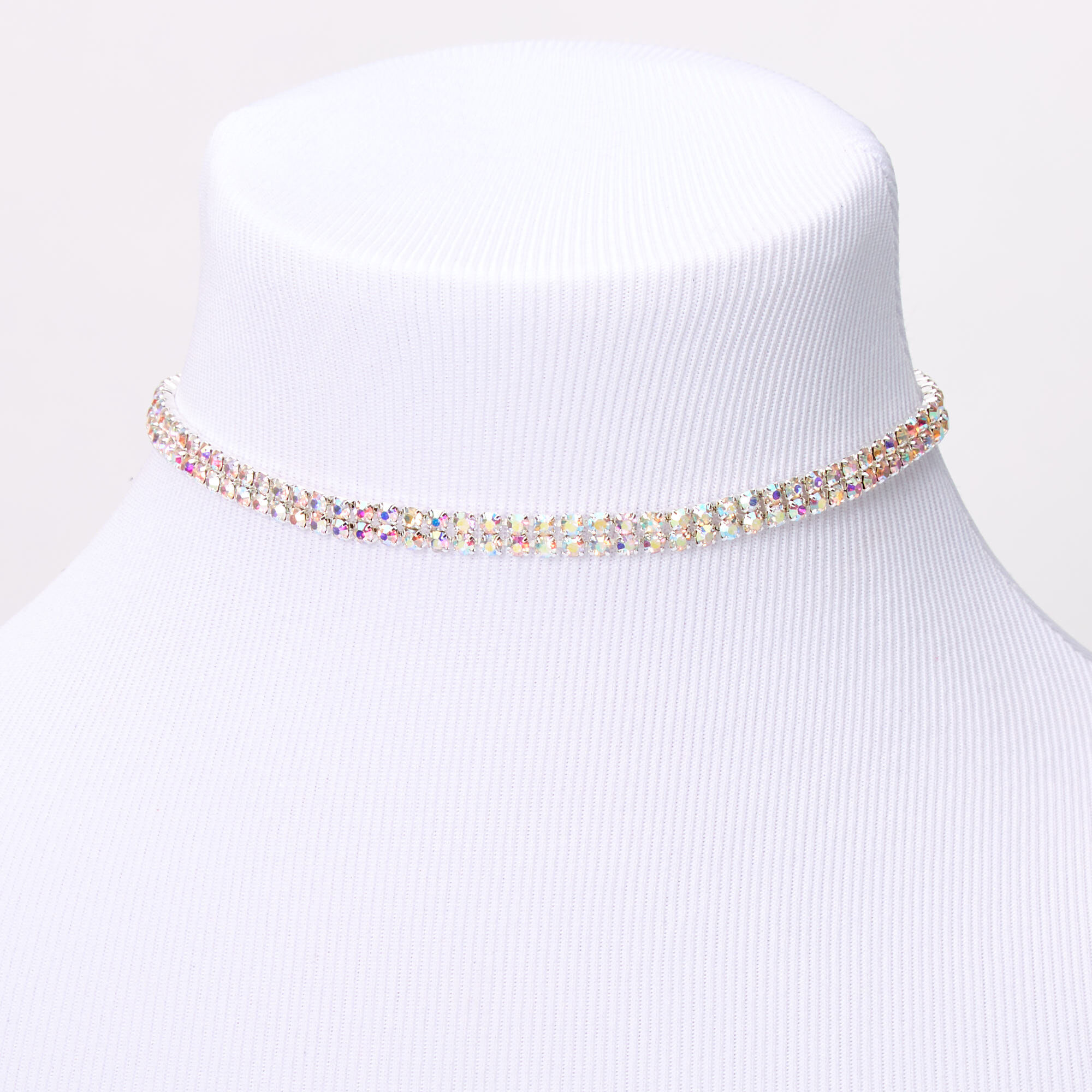 Rainbow Rhinestone Jewelry Set - 3 Pack,
