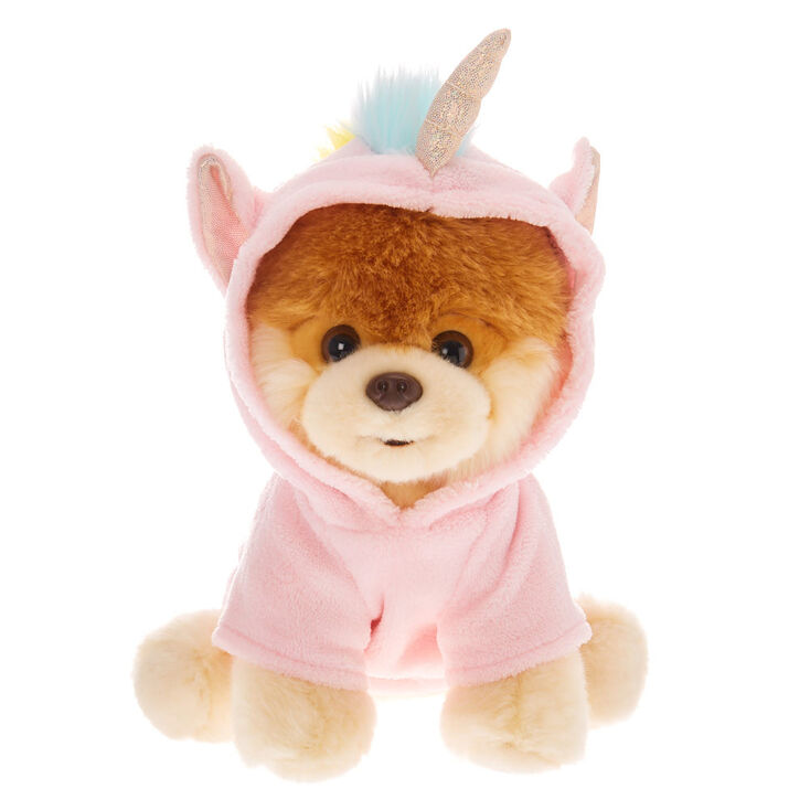 Boo The World&#39;s Cutest Dog&trade; Large Unicorn Boo Soft Toy &ndash; Pink,