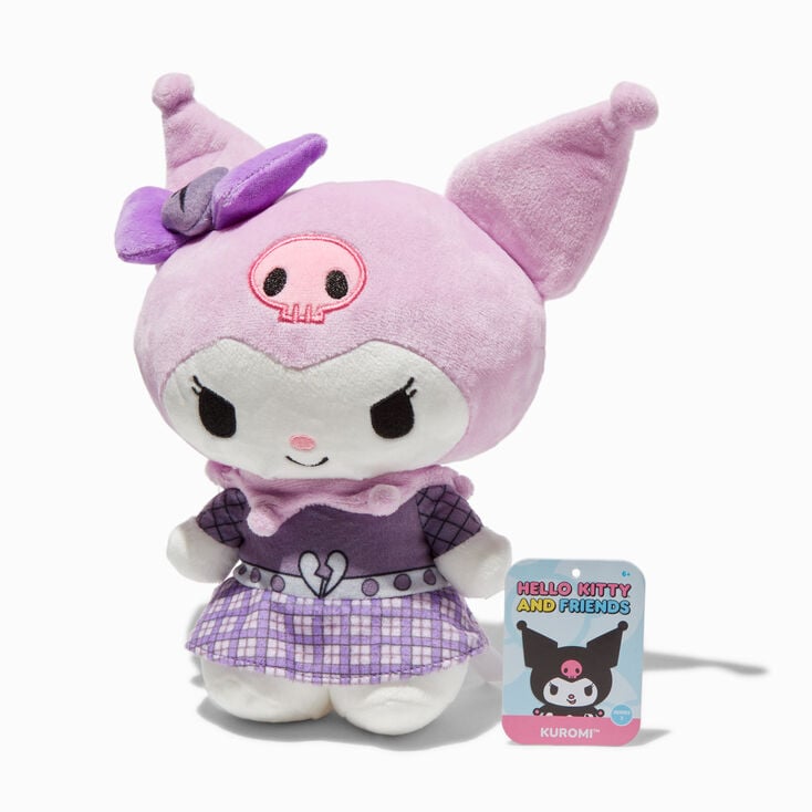 Hello Kitty&reg; And Friends Series 2 8&quot; Kuromi&trade; Plush Toy,