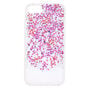 Purple Cascading Glitter Phone Case - Fits iPhone 5/5S,
