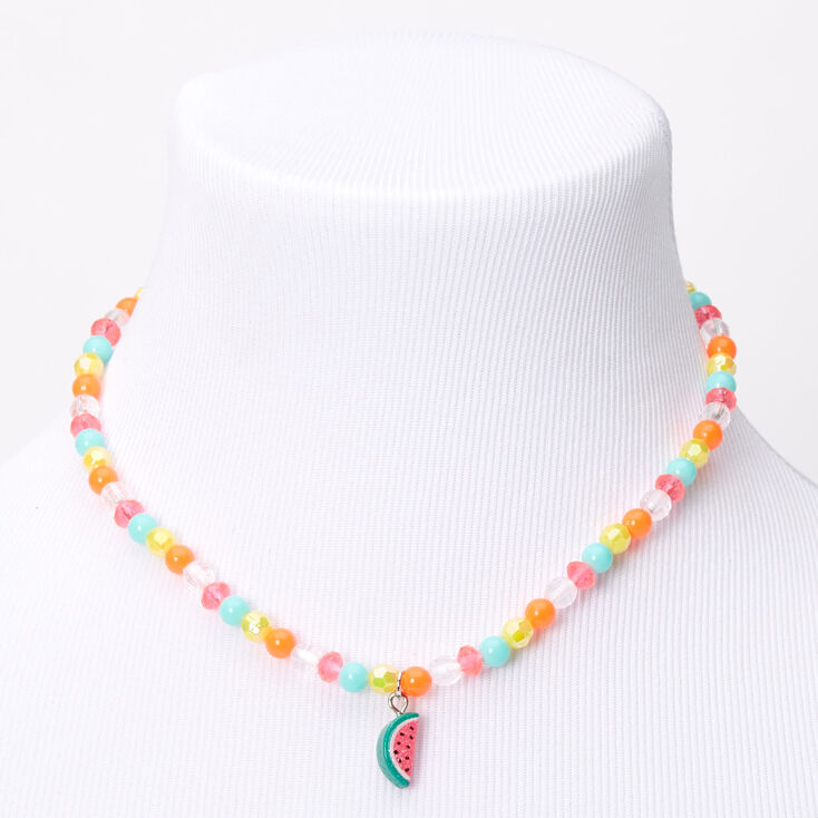 Claire&#39;s Club Beaded Watermelon Jewellery Set - 2 Pack,