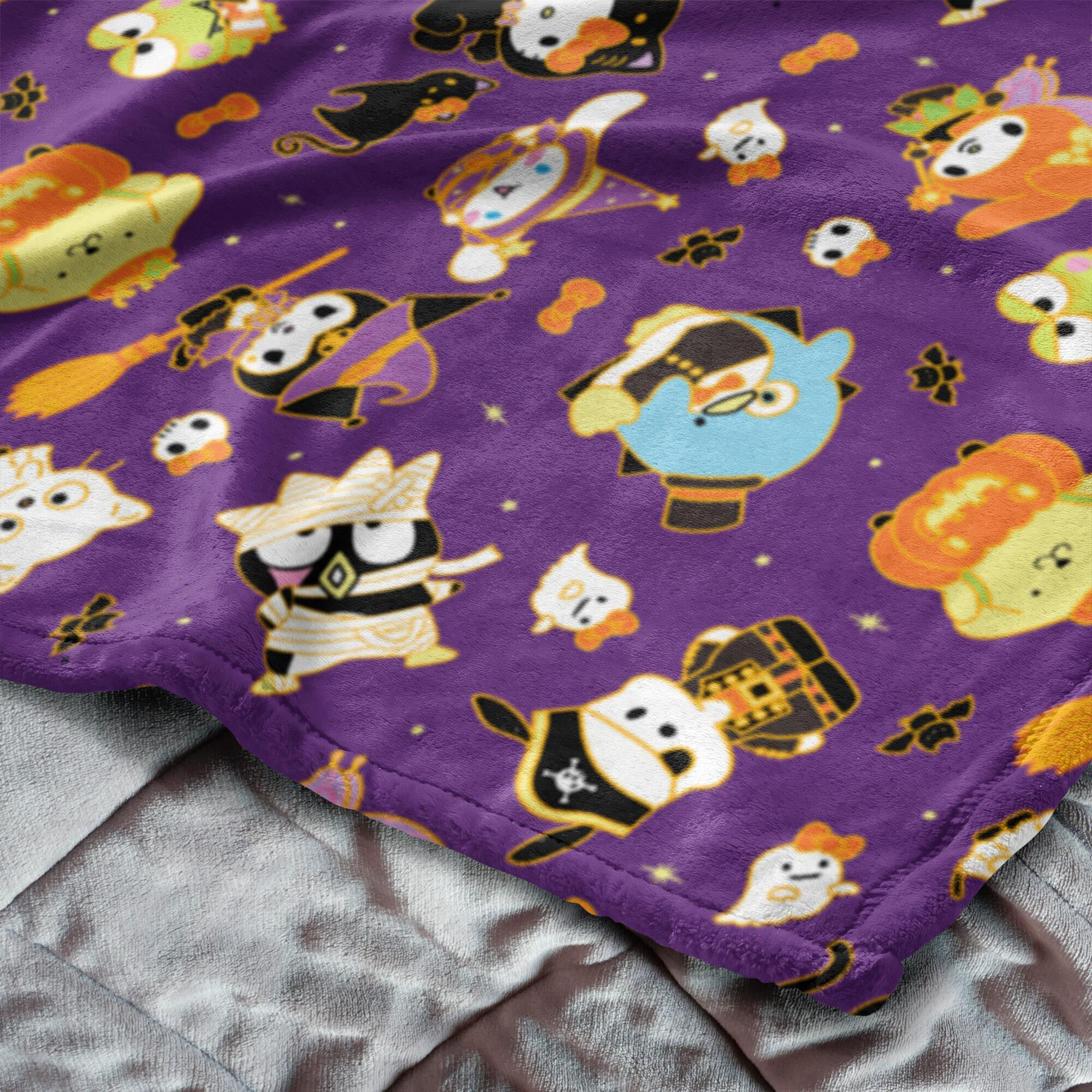 Hello Kitty® And Friends Halloween Gold Silk Touch Throw (ds)