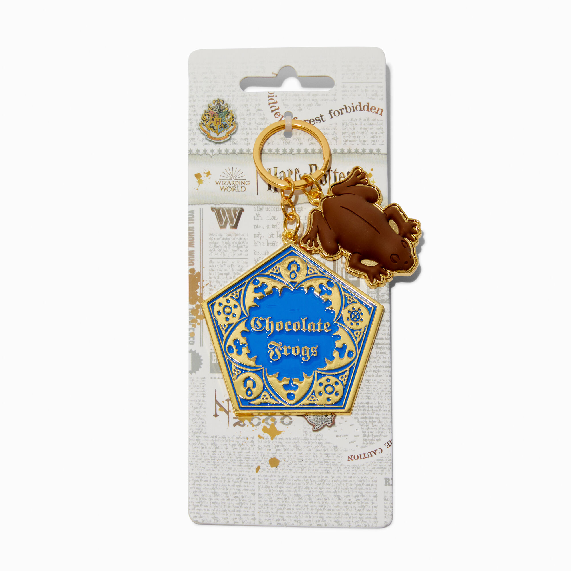 View Claires Harry Potter Chocolate Frog Keyring Gold information